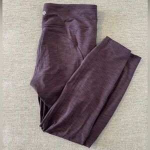 Lululemon Purple Leggings 23” (size 10)